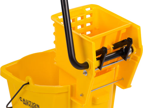 Mop Bucket Wringer Combo Yellow 26 Ct
