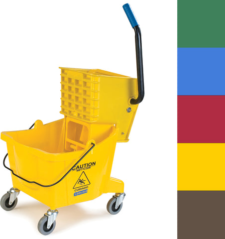 Mop Bucket Wringer Combo Yellow 26 Ct