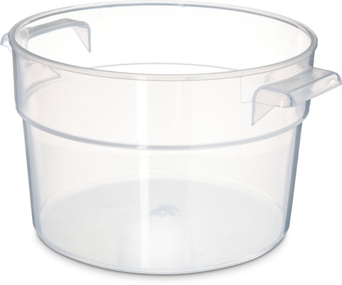 Carlisle CONTAINER FOOD ROUND PP PLASTIC 2 QT