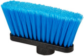 Broom Lobby Duo-sweep® Wide Light Industrial Flagged W/ Blue Metal Threaded Handle Blue 11