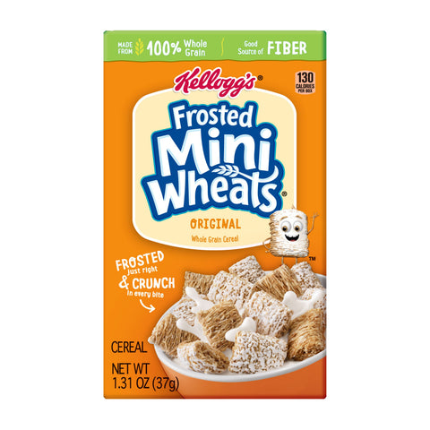 Kelloggs Cereal Frosted Miniature Wheat Base, 1.31 Ounce Each -- 70 Per Case