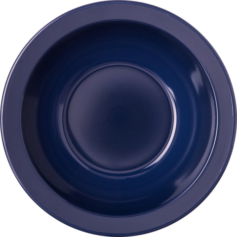 Bowl Fruit Rimmed Polycarbonate Dark Blue 5 Oz