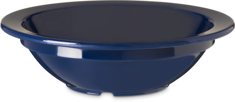Bowl Fruit Rimmed Polycarbonate Dark Blue 5 Oz