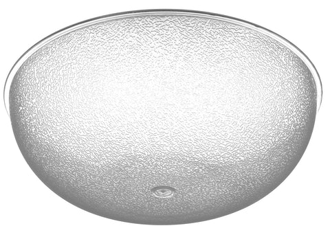Bowl Salad Plastic Pebbled Clear 8