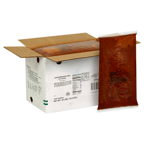 Chef Francisco Chuckwagon Chili with Beans, 8 Pound -- 4 per case
