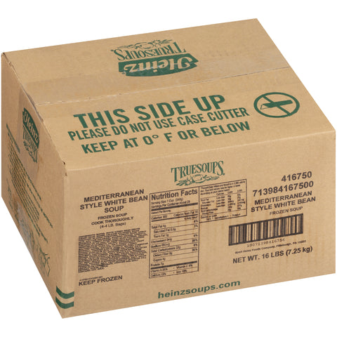 Truesoups® SOUP WHITE BEAN MEDITTEREAN 416750/78004151