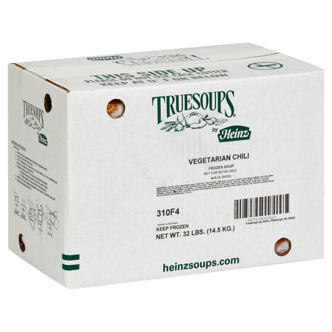 True Soups Ready To Heat Vegetarian Chili Soup, 8 Pound -- 4 per case