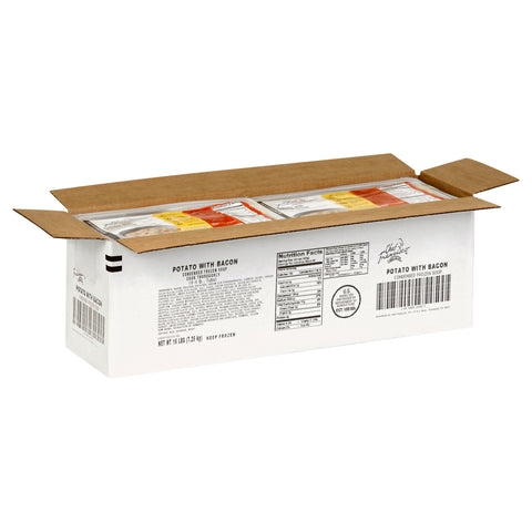 Chef Fransico Milk Based Potato Soup Concentrate with Bacon, 4 Pound Tub -- 4 per case