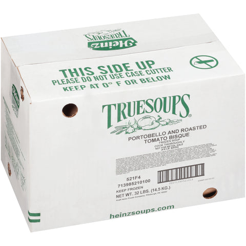 True Soups Portobello and Roasted Tomato Bisque, 8 Pound -- 4 per case