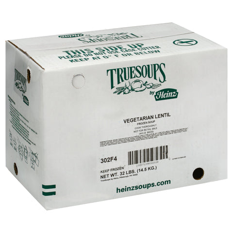 True Soups Ready To Heat Vegetarian Lentil Soup, 4 Pound -- 4 per case