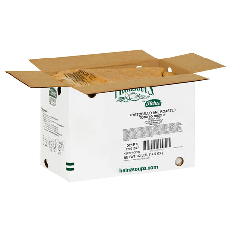 True Soups Portobello and Roasted Tomato Bisque, 8 Pound -- 4 per case