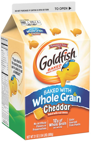Pepperidge Farm® CRACKER GOLDFISH CHEDDAR FLAVOR WHOLE GRAIN SBP0