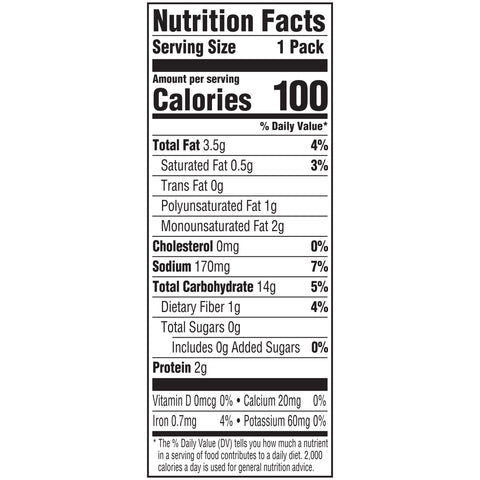 Pepperidge Farm 100 Calorie Whole Grain Cheddar Goldfish - 0.75 oz. bag, 100 per case