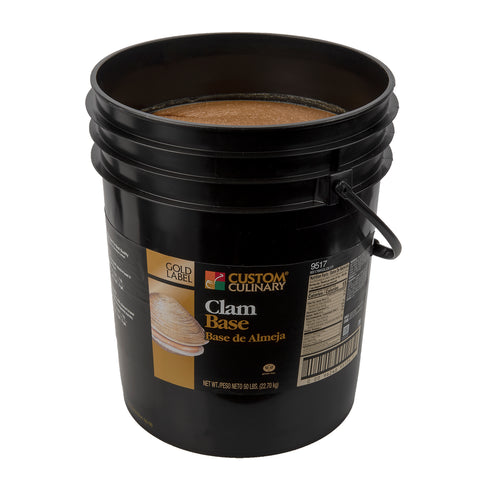 Custom Culinary Gold Label Clam Base, 50 Pound.