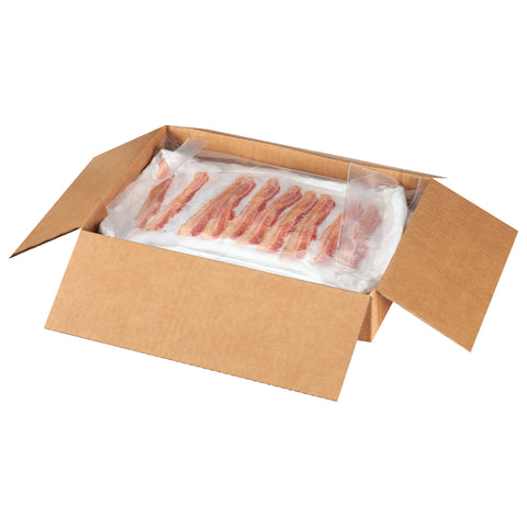 Patrick Cudahy Golden Crisp Fully Cooked Packaged Bacon Strips, 1.8 Pound -- 2 per case.