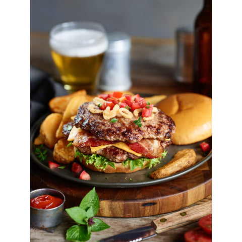 Gold Medal (SF) BEEF PATTY GROUND CHUCK 80/20 5.33 OZ