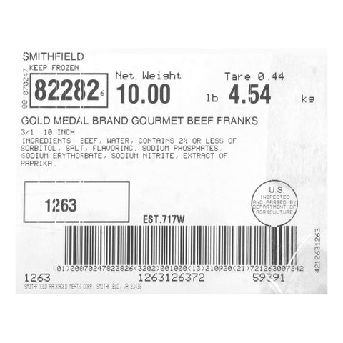 Farmland (SF) FRANK BEEF 3:LB 10