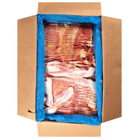 Farmland Smoked Slab Sliced Bacon, 30 Pound.