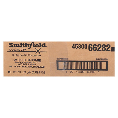 Eckrich SAUSAGE SMOKED HOG CASING 3-MEAT ROPE FROZEN