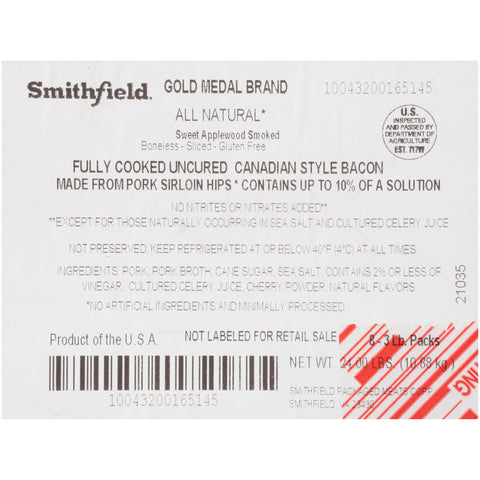 Blaze Pizza BACON CANADIAN NATURAL