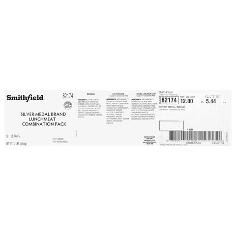 Silver Medal (SF) LUNCH MEAT COMBO-PACK SLICED