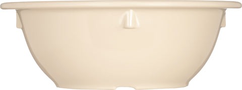 Carlisle BOWL NAPPIE RIMMED MELAMINE TAN 12.5 OZ