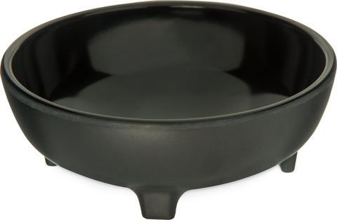 Carlisle RAMEKIN MOLCAJETE MELAMINE BLACK 8 OZ
