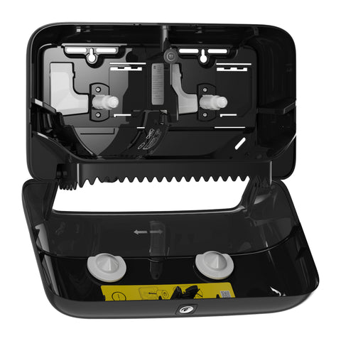 Tork Elevation® DISPENSER BATH TISSUE CORELESS HIGH CAPACITY BLACK