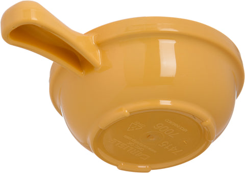 Carlisle BOWL SOUP HANDLED HONEY YELLOW 4-5/8
