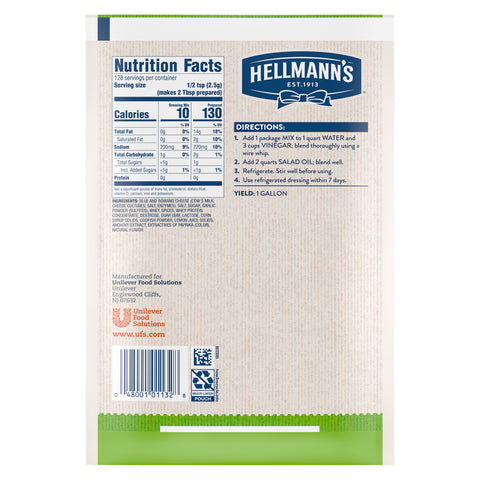 Hellmanns Dry Caesar Dressing Mix, 11.8 Ounce -- 6 per case
