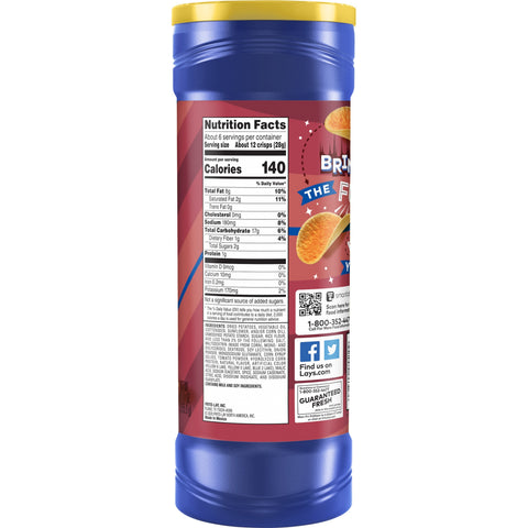 Lay's® CHIP POTATO STAX MESQUITE BBQ
