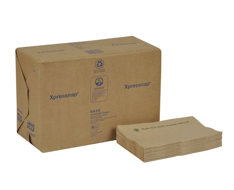 Napkin Dispenser Eviromental Print Natural 1-ply 8.5x13