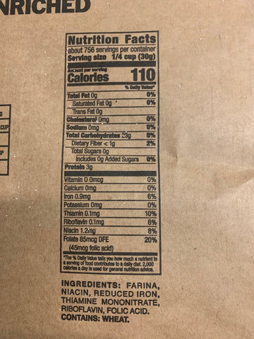 Cereal Farina
