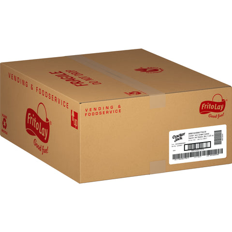 Cracker Jack Regular Caramel Coated Popcorn and Peanut, 3.125 Ounce -- 28 per case.