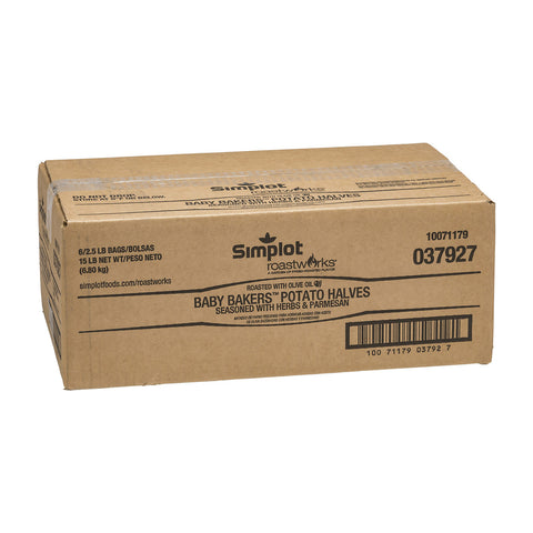 Simplot Roastworks® POTATO BABY BAKERS™ HALVES W/ HERBS & PARMESAN