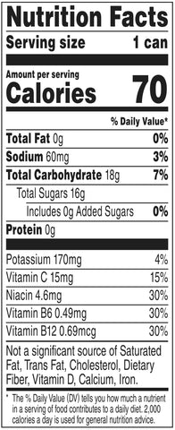 V8 Plus Energy Peach Mango Juice Drink Blend, 11.5 Fluid Ounce -- 12 per case