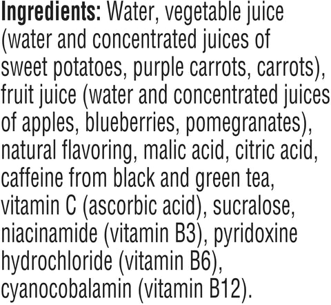 V8 Plus Energy Pomegranate Blueberry Juice Drink Blend, 11.5 Fluid Ounce -- 12 per case