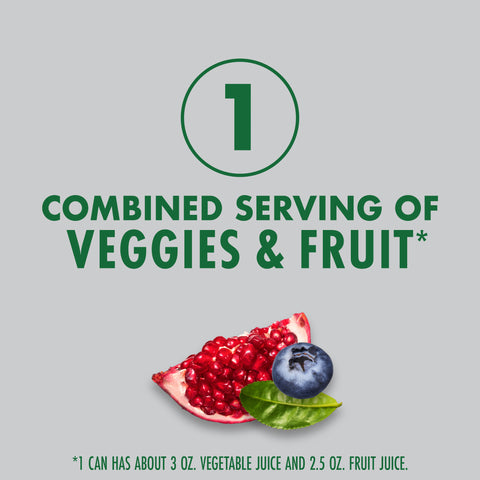 V8 Plus Energy Pomegranate Blueberry Juice Drink Blend, 11.5 Fluid Ounce -- 12 per case