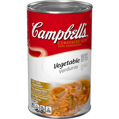 Campbells Condensed Vegetable Soup - 50 oz. can, 12 per case