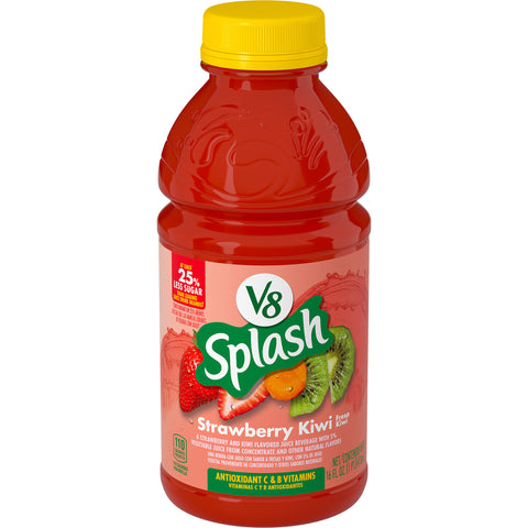 V8 Splash® V-8 SPLASH STRAWBERRY KIWI 16 OZ