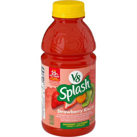 V8 Splash® V-8 SPLASH STRAWBERRY KIWI 16 OZ