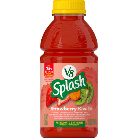 V8 Splash® V-8 SPLASH STRAWBERRY KIWI 16 OZ