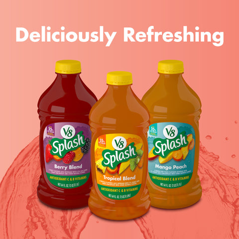V8 Splash® V-8 SPLASH STRAWBERRY KIWI 16 OZ