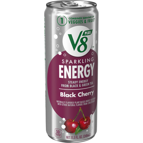 V8® JUICE ENERGY BLACK CHERRY CAN