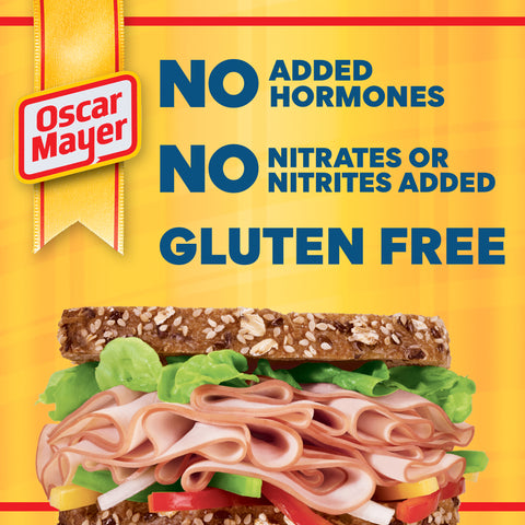 Oscar Mayer TURKEY BREAST SMOKED DELI SHAVED REFRIGERATED