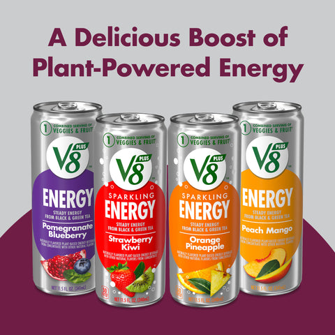 V8® JUICE ENERGY BLACK CHERRY CAN