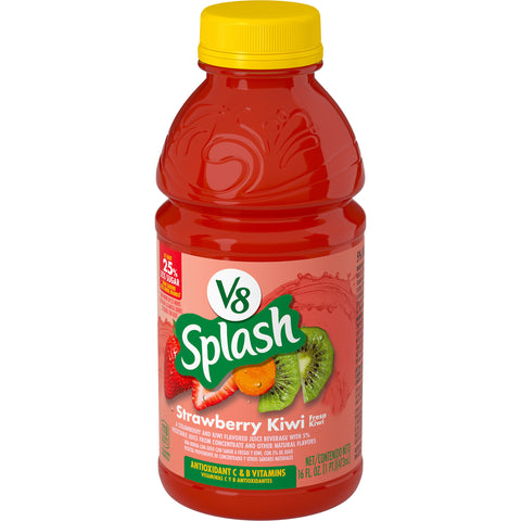 V8 Splash® V-8 SPLASH STRAWBERRY KIWI 16 OZ