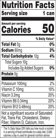 V8® JUICE ENERGY BLACK CHERRY CAN
