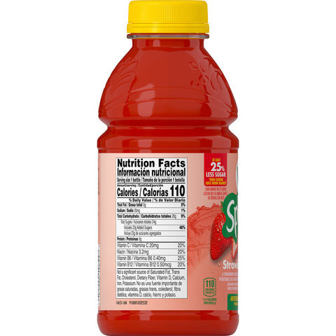 V8 Splash® V-8 SPLASH STRAWBERRY KIWI 16 OZ