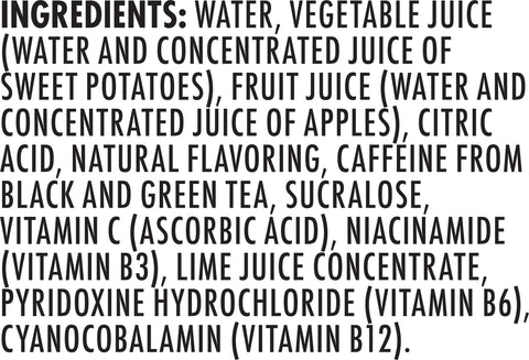 V8® DRINK SPARKLING + ENERGY LEMON LIME